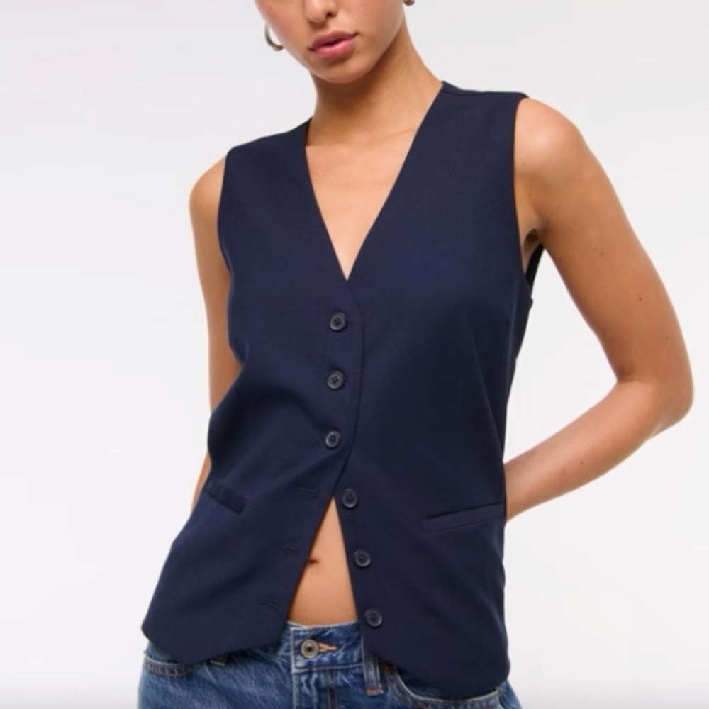 Abercrombie Relaxed Tailored Vest